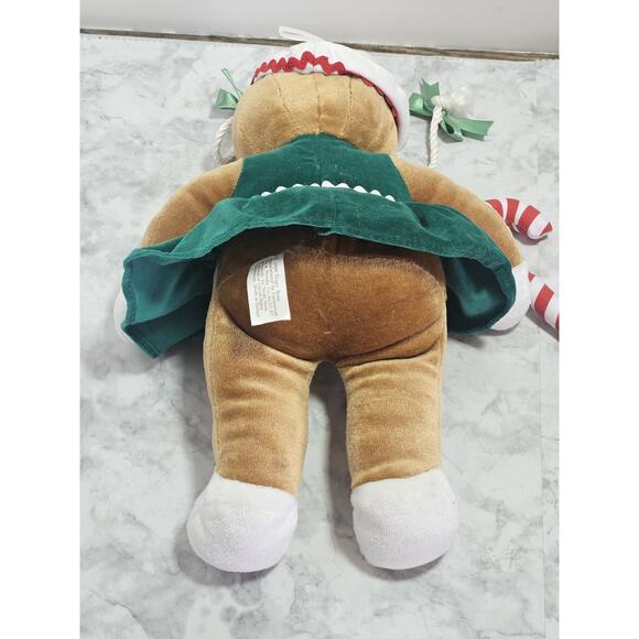 Vintage Target Gingerbread Girl Plush 13" Christmas Doll 1990 Commonwealth Toy - Picture 7 of 11